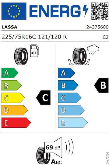 Lassa Transway 3 Sommerreifen 225/75r16c 121 120r C B