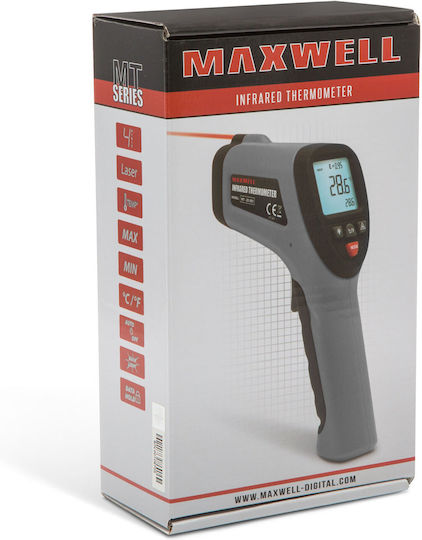 Termometru Digital Profesional cu Infraroșu K Sondă 50 la 850°C IR 64 la 1400°C Laser LCD