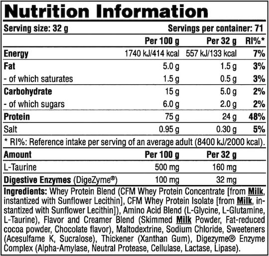 2x Galvanize Nutrition 100 Whey Ultimate 2280gr 4560gr Belgian Chocolate