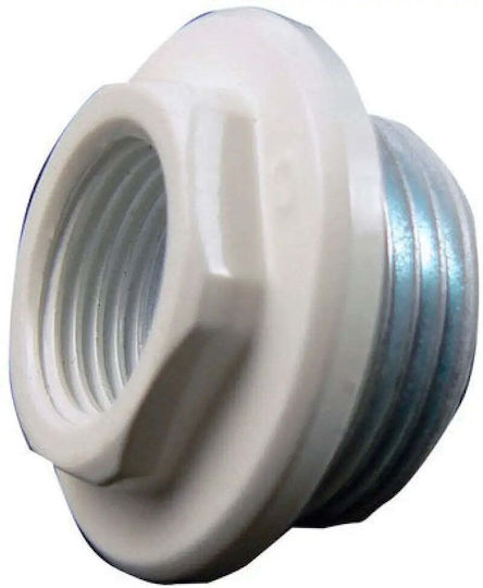Aluminum Radiator Reducer Left 1" X 1/2" Thermolux