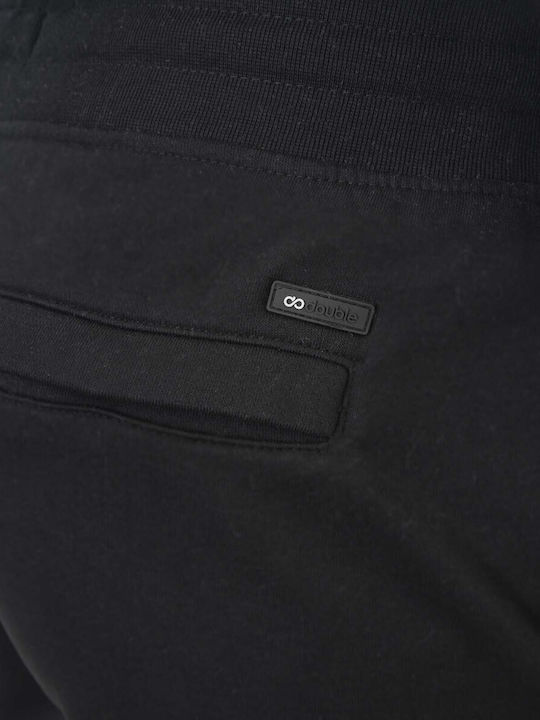 Herren-Sweatpants mit Gummizug Schwarz