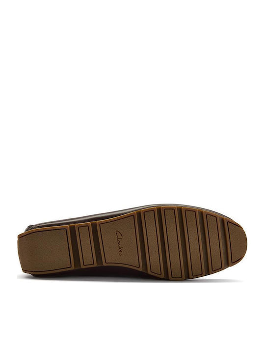 Plain Leather Men's Casual Shoes Brown