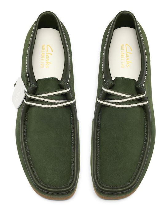 Wallabee Evo Suede Ανδρικά Casual Παπούτσια Πράσινα