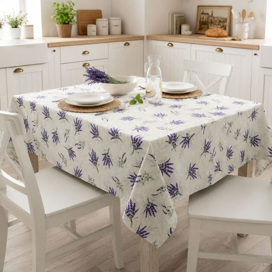 Pucioasa Tablecloth Rotunda Lilac Φ140cm