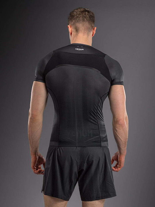 Venum Men's Short Sleeve Shirt VENUM-06276-108 for Jiu-Jitsu Black