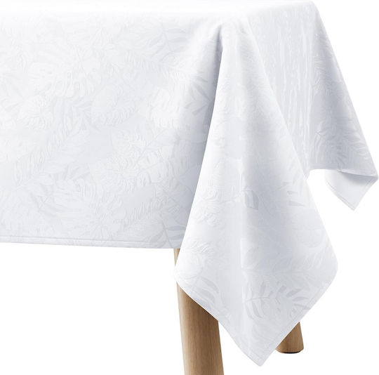 Filumi Stain Resistant Tablecloth White 140x240cm