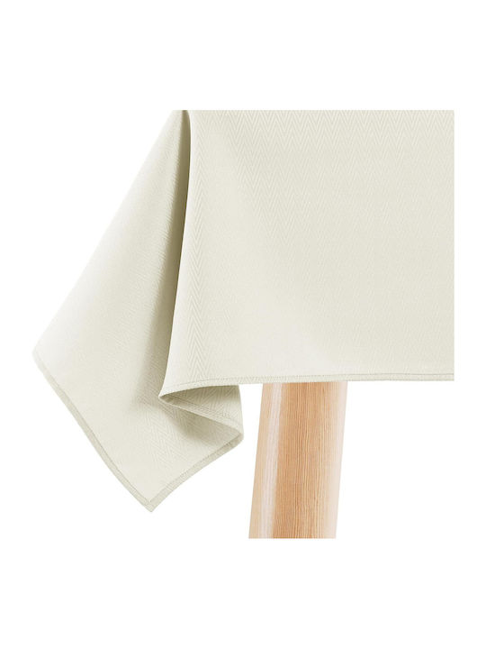 Filumi Τραπεζομάντηλο Αλέκιαστο Σετ Beige 140x200εκ.