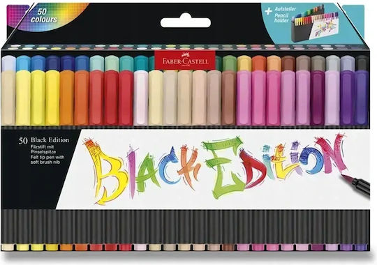Faber-Castell Fibracolor Zeichenstifte Set 50 Mehrfarbige Farben