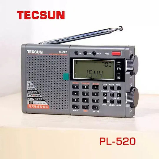 Tecsun PL-520 Handheld Radio mit Batterie