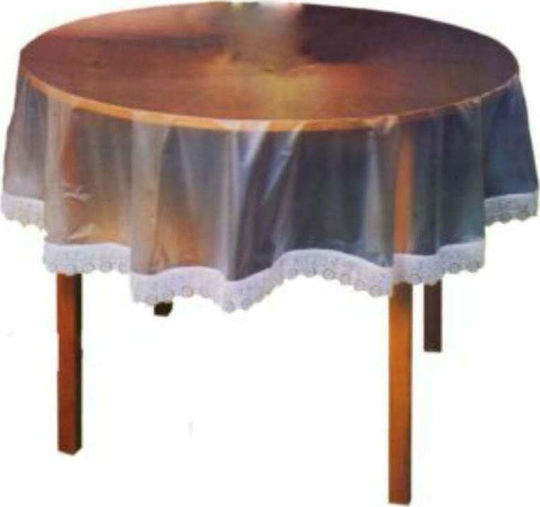 Sidi Home Plast Τραπεζομάντηλο Ροτόντα ημιδιαφανές Φ152εκ.