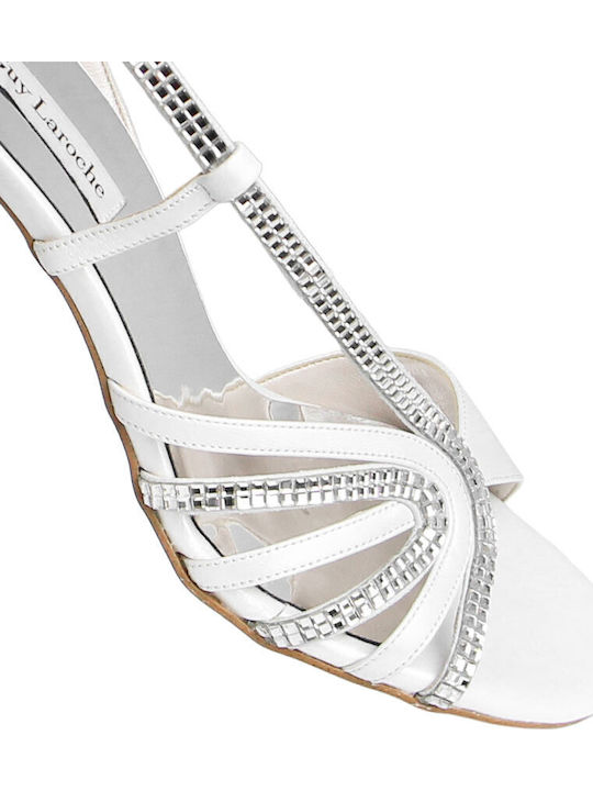 Leather Sandals White