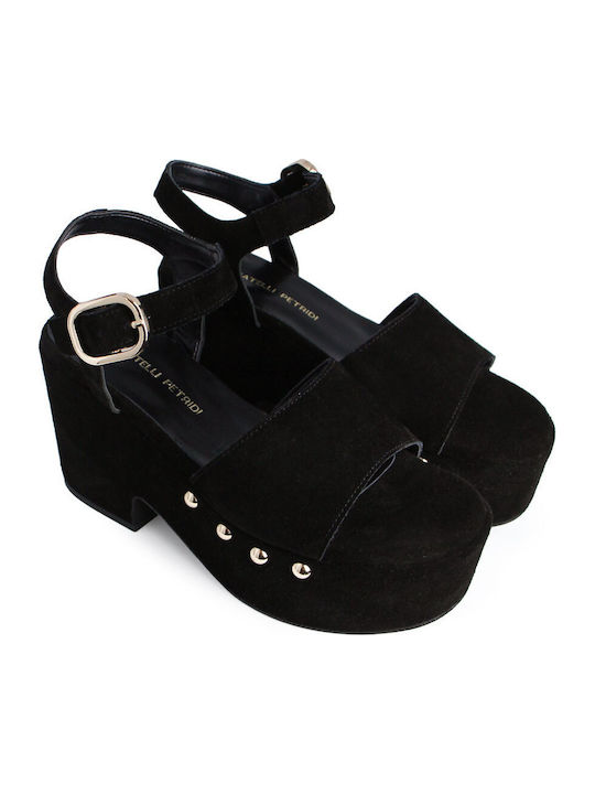 Women's Black Summer Platforms