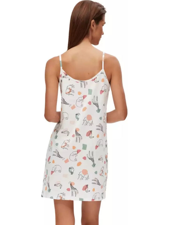 Minerva Summer Women's Nightdress White
