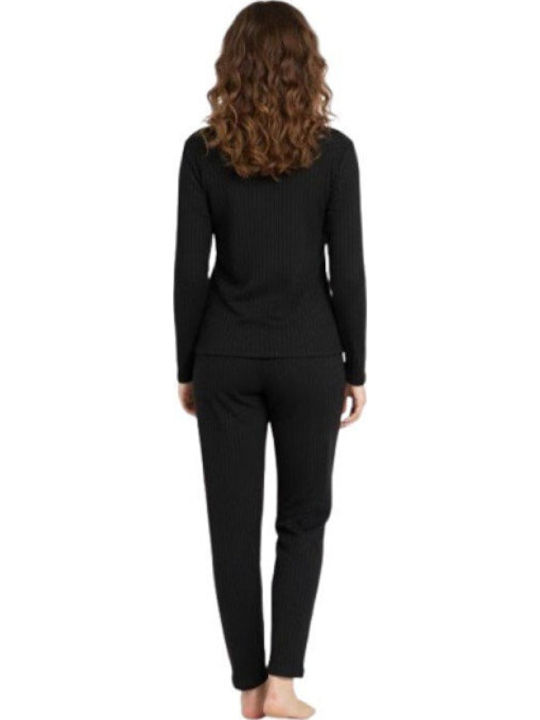 Soccus Set Pijamale pentru Femei Black