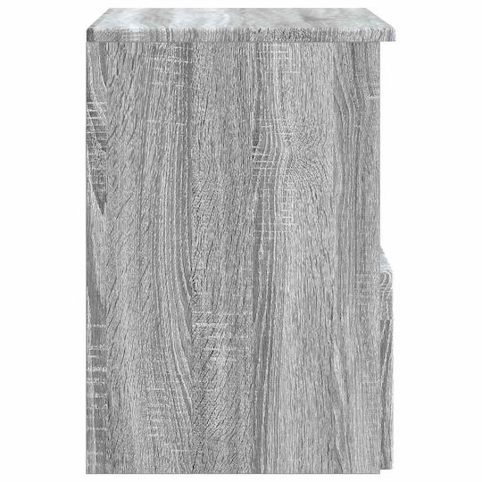 vidaXL Badezimmer Waschtisch-Einheit M30xB35xH50cm Grau Sonoma