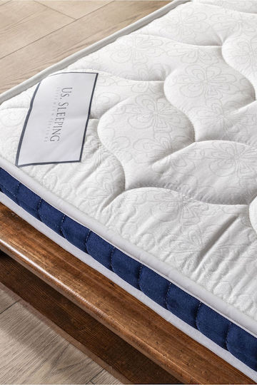 SteweHome Single Orthopedic Double-Sided Mattress Roll Pack 80x190x6cm with Springs