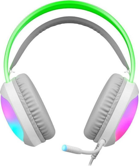 Defender Eclipse On Ear Gaming Headset με σύνδεση USB Λευκό