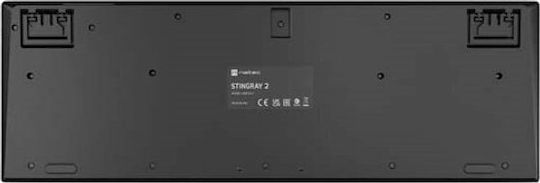 Natec NZB-2315 Ασύρματο Bluetooth Σετ Πληκτρολόγιο & Ποντίκι Αγγλικό US