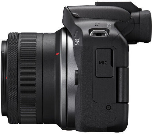 Canon EOS R50 Travel Mirrorless Camera Kit (RF-S 18-45mm f/4.5-6.3 IS STM) Black