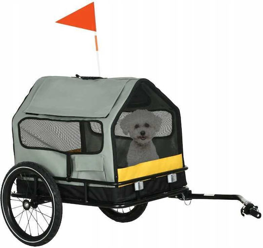 Fahrradanhänger Für Hundetragetaschen Grau