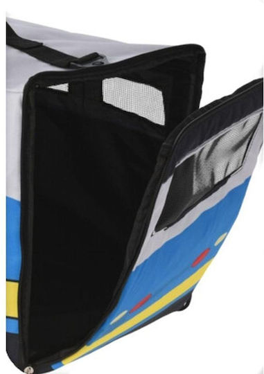 Dog Carrying Bag For Dog / Cat Up To 10kg Blue L52xW32.5xH30cm 2 Pieces
