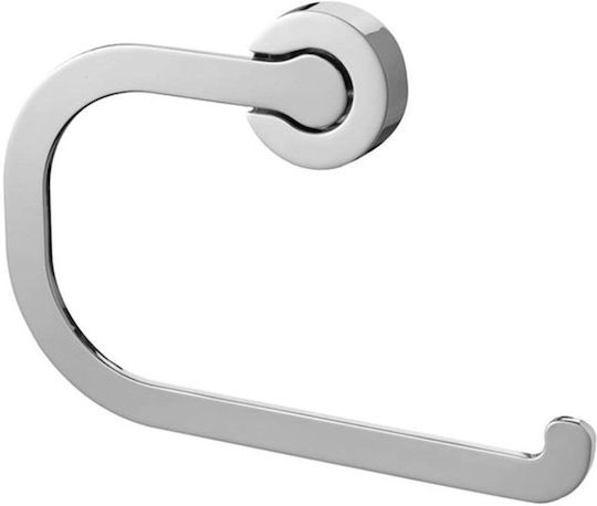 Bisk Einzelner Badezimmerring mit Schrauben in Silber Bisk Einzelner Badezimmerring mit Schrauben in Silber
