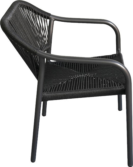 Chair Moorea Anthracite 58x56x79cm Chair Moorea Anthracite 58x56x79cm