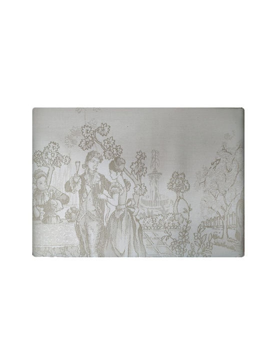 Vassiliadis Bros Tischtuch Ecru 160x250cm