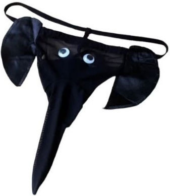 Männer Sexy String Grau