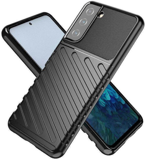 HQWear Back Cover Σιλικόνης Μαύρο (Galaxy S23+)