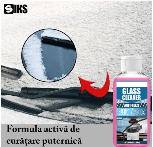Siks Soluție Concentrată De Degivrare Tratament Antigel Pentru Geamuri Auto Eficientă Până La 40 De Grade Protecție De Lungă Durată