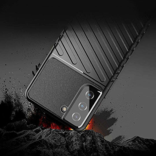 HQWear Back Cover Σιλικόνης Μαύρο (Galaxy S23+)