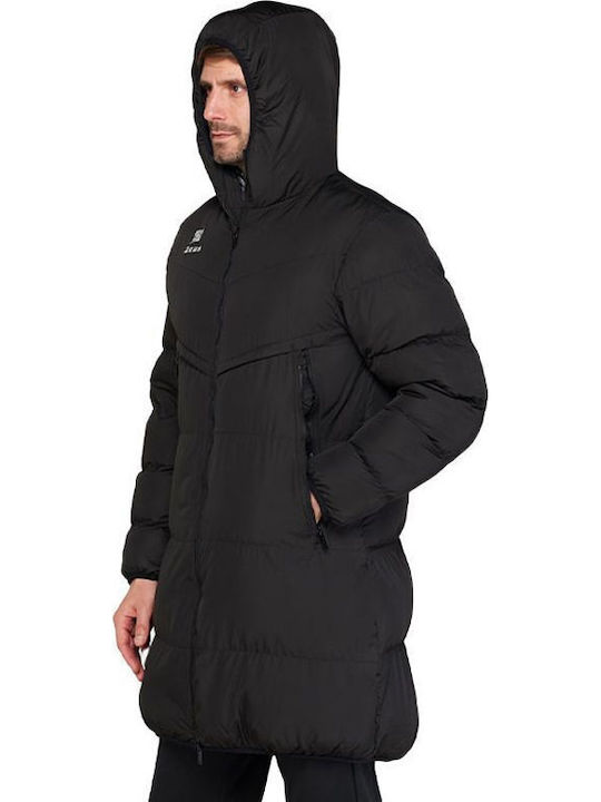3 σε 1 Χειμωνιάτικο Μπουφάν Puffer Αντιανεμικό Black