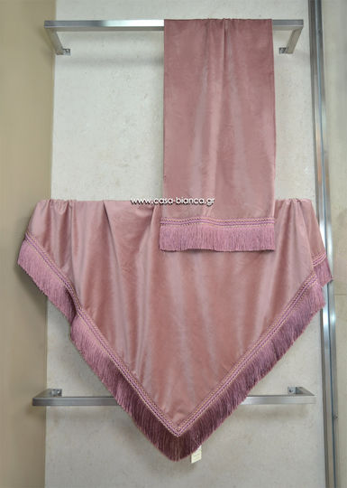 Liolios Home Tischdecke Old Pink 140x180cm Liolios Home Tischdecke Old Pink 140x180cm