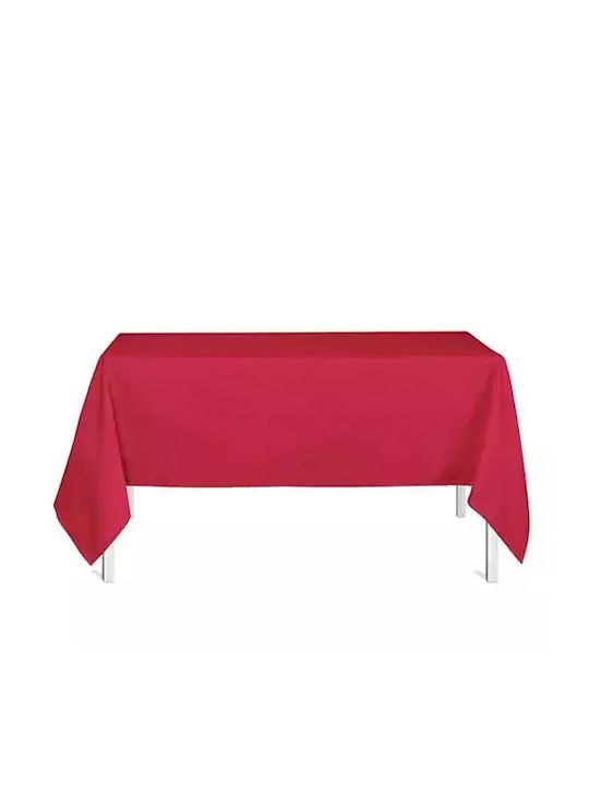 Today Τραπεζομάντηλο Βαμβακερό Red 140x240εκ.