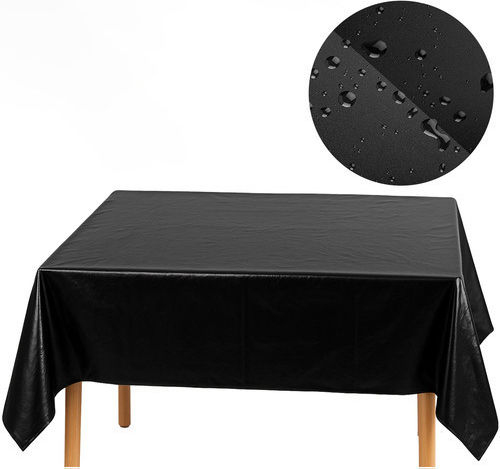 Τραπεζομάντηλο Αλέκιαστο Black 137x274εκ. Τραπεζομάντηλο Αλέκιαστο Black 137x274εκ.