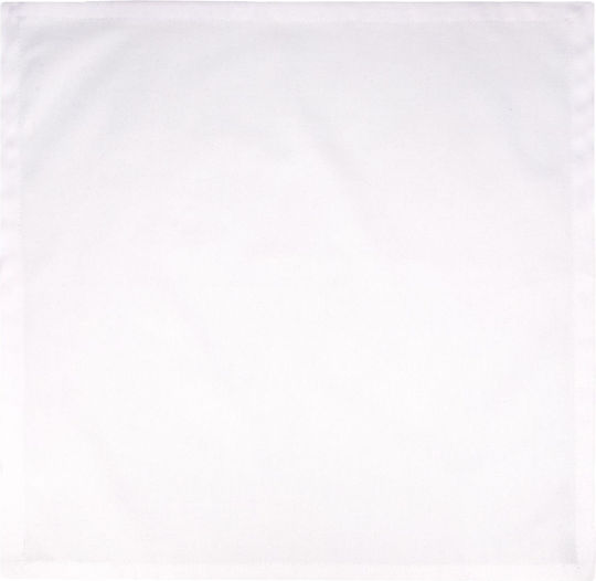 Valento Față De Masă Sauce Alb 98x98cm