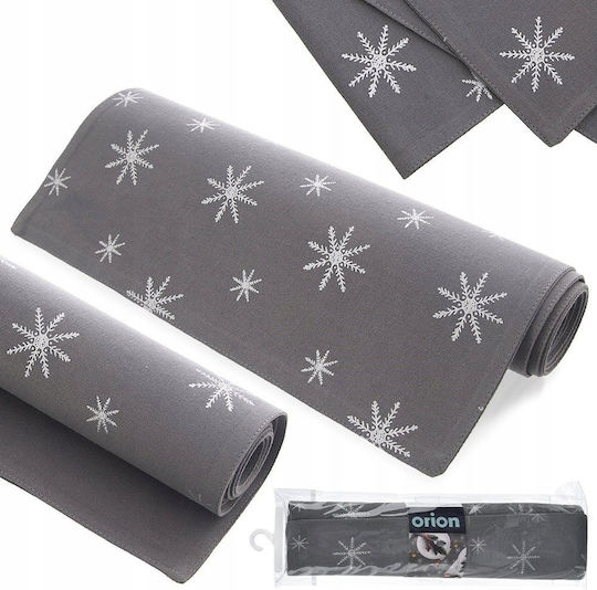 Orion Strom Ράνερ Βαμβακερό Platek Gray 130x32εκ.
