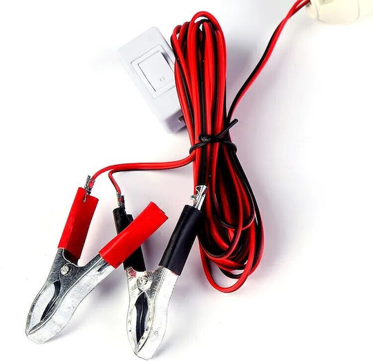 Led Lamp 12v 5w Cable Connection to Battery