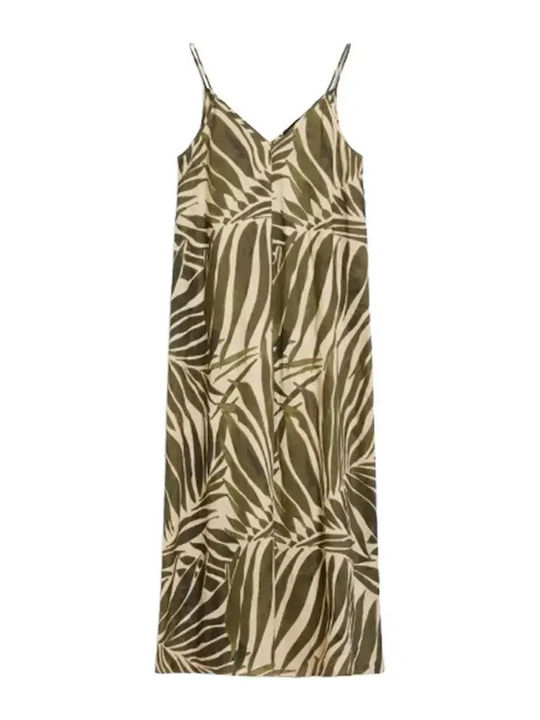 Midi Φόρεμα Rope Palms Print