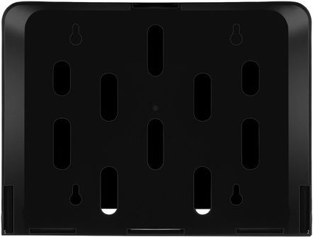 Dozator Prosoape de Hârtie Zola Montat pe Perete Carcasă Abs Fereastră Frontală 10 x 20,5 x 27 cm Negru
