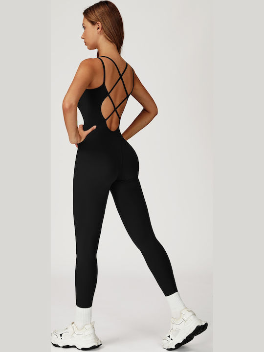 Women's One-piece Jumpsuit Black/black