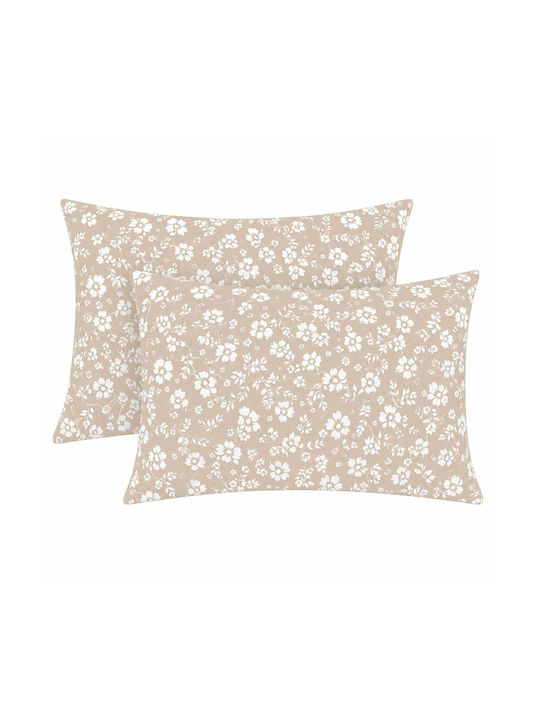 Astron Italy Emily Pillowcase Set Olive 52x72cm