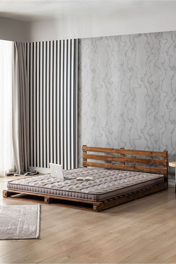 SteweHome Single Orthopedic Double-Sided Mattress Roll Pack 80x180x6cm with Springs