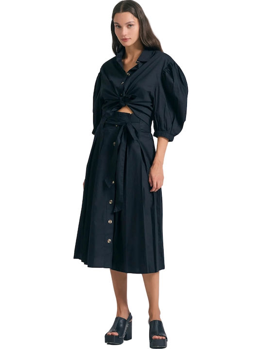 Midi Skirt Black