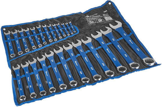 Combination Wrench Set Geko 12 Pieces 6-22mm Crv G11143