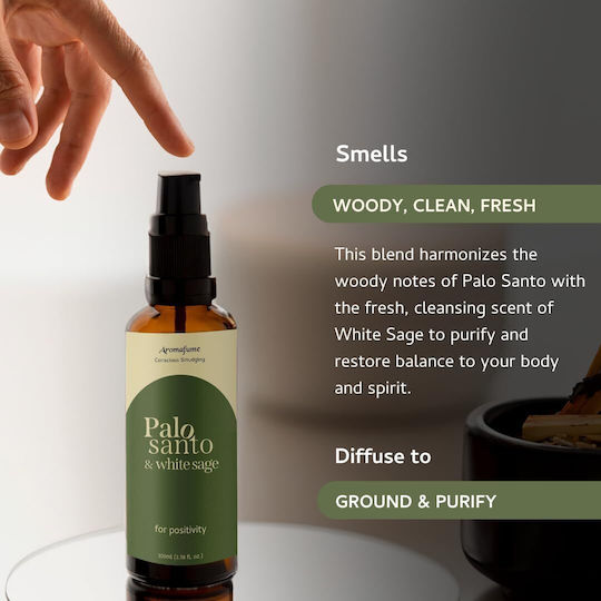 Home Fragrance Spray Palo Santo Sage Palo Santo & White Sage 100ml