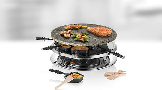Unold Επιτραπέζια Ηλεκτρική Ψησταριά Raclette Λείας Πλάκας 1300W 40x40εκ.