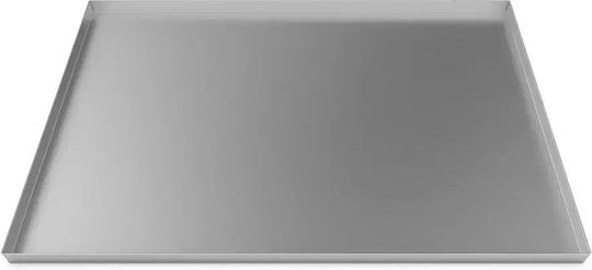Unox Backblech zum Backen Edelstahl B60 x T40 x H2 cm