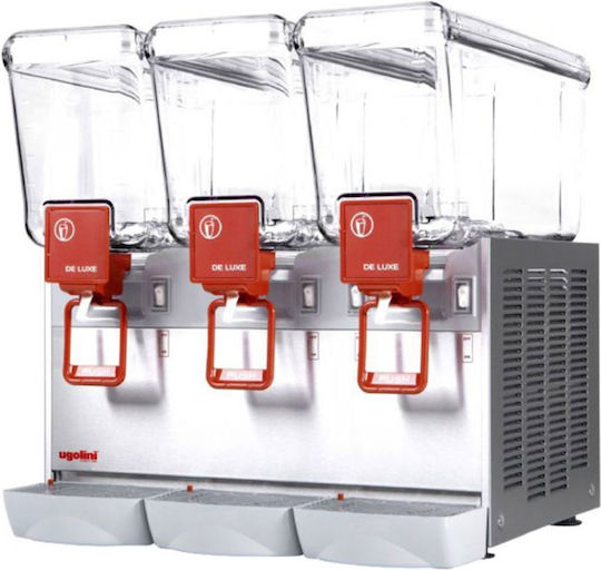 Ugolini Deluxe 12-3 Saftkühler mit Fassungsvermögen pro Behälter 3x12lt